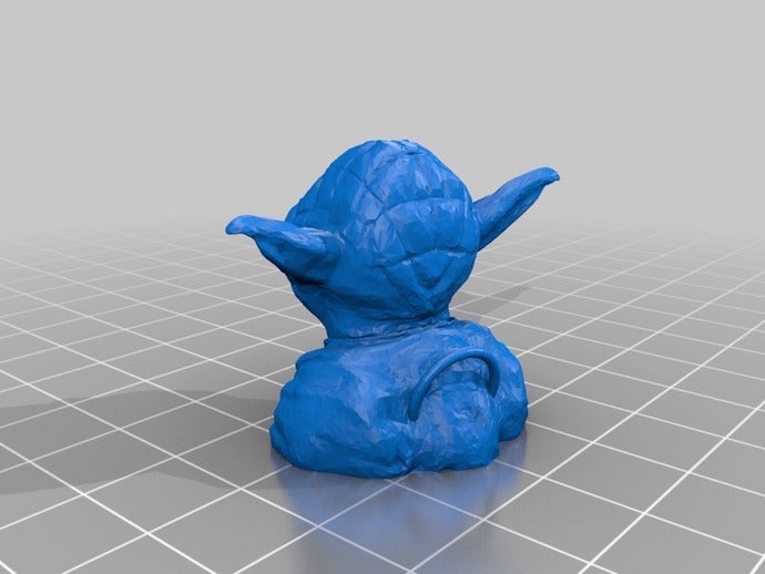 yoda lite portachiavi 3D print model - Mito3D
