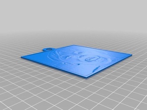 oliver lithopane 2d art personalizado 3d print model - Mito3D