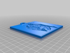 merritts bat 2d sanat özelleştirilmiş 3d print model - Mito3D