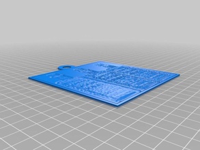 merrittbottle 2d sanat özelleştirilmiş 3d print model - Mito3D