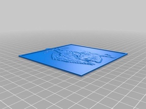 merrittbat2 2d sanat özelleştirilmiş 3d print model - Mito3D