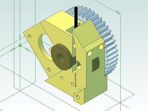 tilt wadeextruder fixa a ferramenta outros greg inclinação da impressora 3d print model - Mito3D