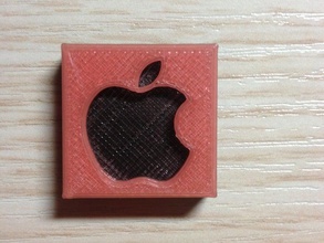 doble color de stock mr2 apple, el logotipo lego bloque 33 iphone 44s5 caso móvil 3d print model - Mito3D