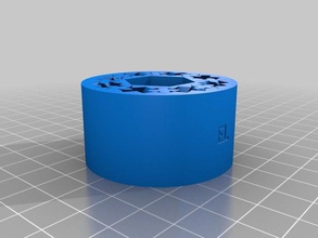 gear bearing spoolholder parts customized 3d print model - Mito3D