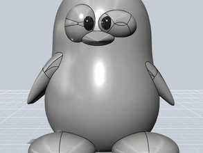 tux linux pingüino otros 3d print model - Mito3D