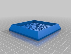 t3 qr code cookie cutter chocolate mold kitchen dining 3d print model - Mito3D
