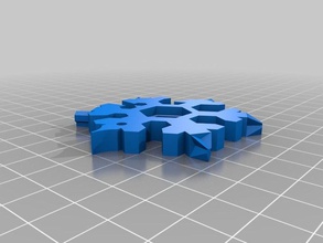 floco de neve ferramentas 3d print model - Mito3D