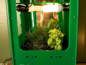 bloombot otros jardinería crecer hidropónico acrílico arduino cuerpo la comida hidroponía interior láser lasercut planta 3d print model - Mito3D
