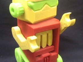 mascota otros endeavour grabcad robot juguete 3d print model - Mito3D