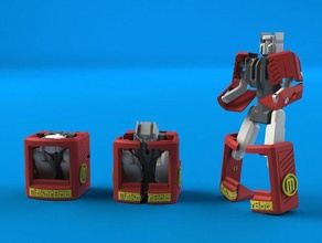 mascot transformer other 3d action figure competition featured grabcad mini robot tansformers 3d print model - Mito3D