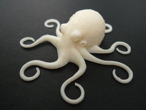 seau pieuvres, réfrigérateur magnet animals cephalopod cuttlefish invertebrate mollusk molluska ocopi octopus remix schlab squid tentacle 3d print model - Mito3D