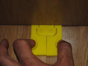 sleepwalkers chock household supplies locking mechanism 3d print model - Mito3D