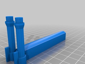 blockbot 31 mitrailleuses jouet jeu accessoires l'accessoire transformateur 3d print model - Mito3D