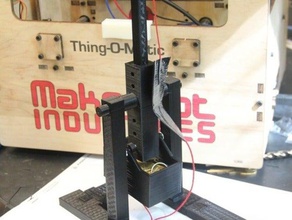 desktop trabucco altri arma yay catapulta multi-parte 3d print model - Mito3D