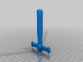 sword my guys toys games customized 3d print model - Mito3D