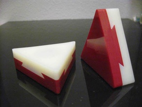 triangular dovetail joint other box interlocking puzzle tsugite 3d print model - Mito3D