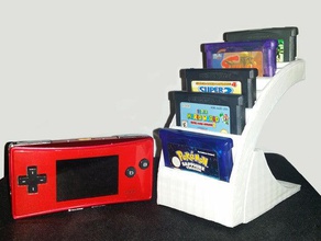 gameboy Kassette stand video Spiele - Karte nintendo Videospiel 3d print model - Mito3D