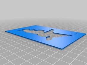 mando pin up pochoir l8 art outils personnalisé 3d print model - Mito3D