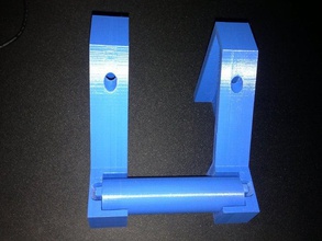 duvara monte makara tutucu 3d yazıcı aksesuarlar abs filaman pla 3d print model - Mito3D
