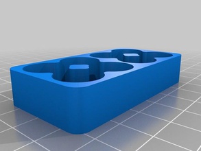 meine benutzerdefinierte Akku-Fach Organisation 3d print model - Mito3D