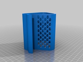 phone holder -with space cover organization 3d print model - Mito3D