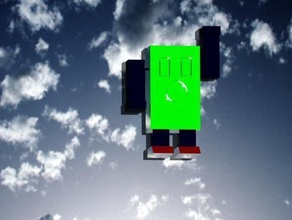 flying robot other competition mascot 3d print model - Mito3D