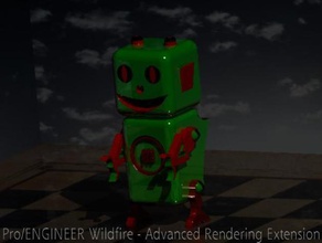 robot mascotte de la compétition d'autres collège frank endeavour modèle jouet 3d print model - Mito3D