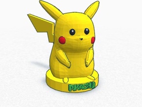 pikachu-extraordinaire 3d l'impression 3d print model - Mito3D