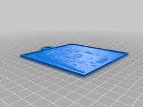 ange 2 d art personnalisé 3d print model - Mito3D