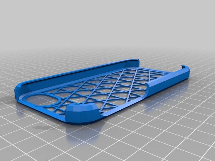 iphone5-contorno móveis personalizado 3D print model - Mito3D