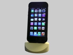 iphone 5 lightning dock mobile 3d print model - Mito3D