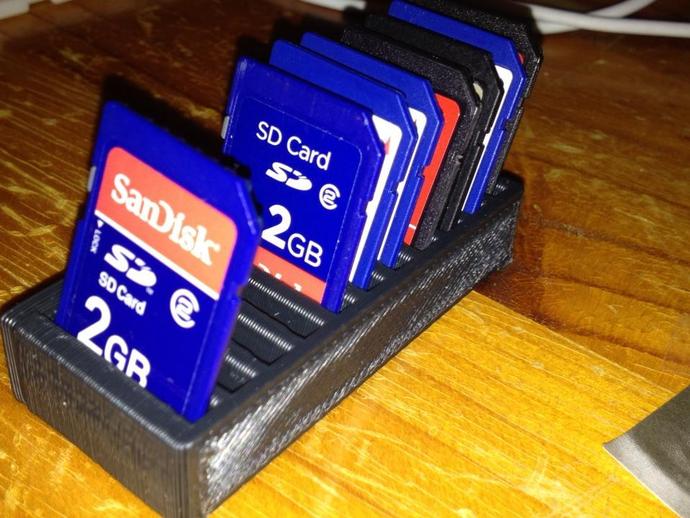 another sd card holder computer 3D print model - Mito3D