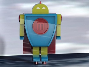 superman junior bot d'autres le robot jouet endeavour maker 3d print model - Mito3D