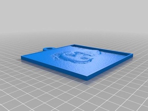 andy mcnamara etiqueta de identificação 2d a arte personalizado 3d print model - Mito3D