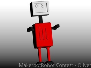 olivers robot d'autres grabcad jouet 3d print model - Mito3D