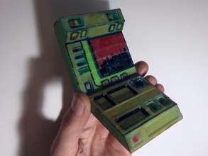 trekcorder bir sonraki nesil oyuncaklar oyunlar el sensörü erimiş plastik kaydedici yıldız 3d print model - Mito3D