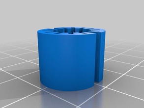 parametrico cuscinetto lineare divisa opzionale 3d la stampante parti customizer 3d print model - Mito3D