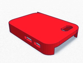 iphone 4s Fall mobile 3d print model - Mito3D