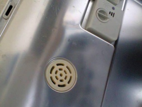 kapı difüzör ızgarası yedek içinde bulaşık makinesi mutfak yemek aeg electrolux parça 3d print model - Mito3D
