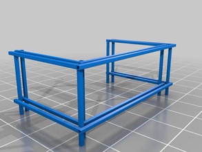 parametrico jamie hyneman stile nidificato tubo tabelle il fai da te openscad saldabile 3d print model - Mito3D