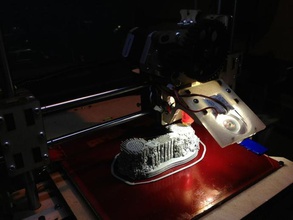 printrbot plus v2 fã+led titular 3d a impressora acessórios 3d print model - Mito3D