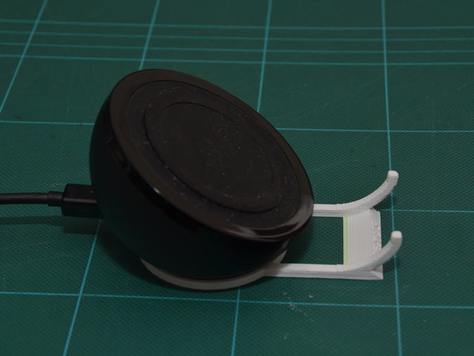 nexus 4 wireless charging dock mobile phone charger cradle nexus4 orb 3D print model - Mito3D