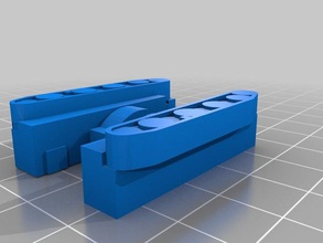 vereinfachte tiger tank gereinigt aufteilen einer Platte zu minimieren, unterstützen Fahrzeuge 3d print model - Mito3D