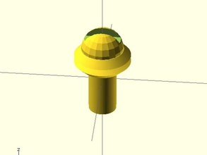 roue boulon de 10mm bricolage 3d print model - Mito3D