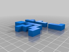 tetris andere 8bit Spaß 3d print model - Mito3D