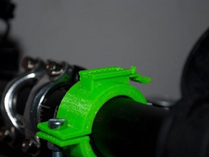 cam monte rollei actioncam 100 la fotocamera bici 3d print model - Mito3D