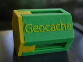 geotrackableorg geocache container sport outdoors qr code 3d print model - Mito3D