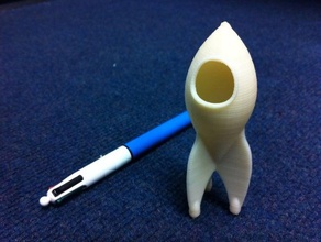 roket gemisi klasik stil diğer uzay model oyuncak 3d print model - Mito3D
