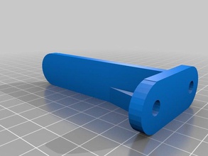 Feste Band-Halter 3d Drucker - Zubehör blau Maler printrbot scotch 3d print model - Mito3D