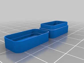 il mio personalizzato coperchio della scatola organizzazione 3d print model - Mito3D